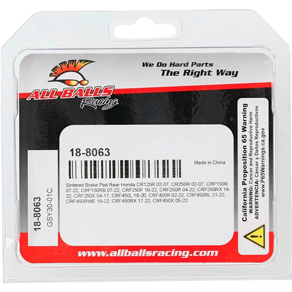 All Balls Brake Pad (350059)