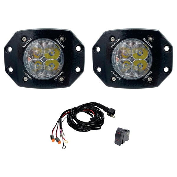Tiger Lights Dual LED 3" Flush Mount Mojave Series Light (351123)