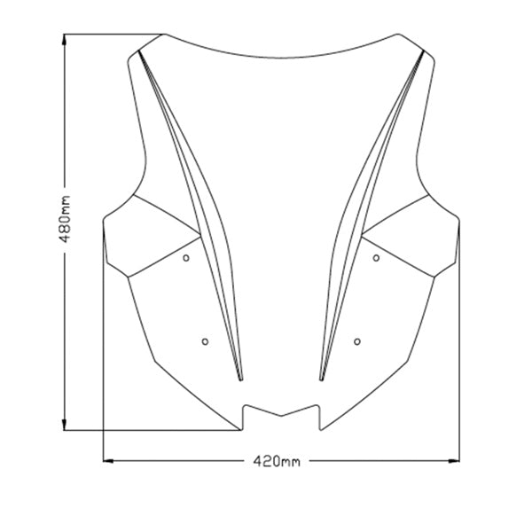 Puig Z-Racing Windshield (361067)