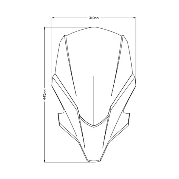 Puig New generation touring Windshield (361130)