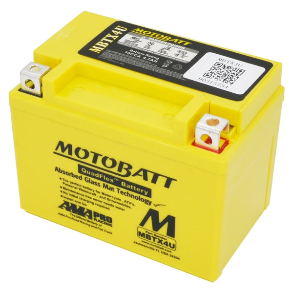Motobatt Quadflex AGM Battery (365001)