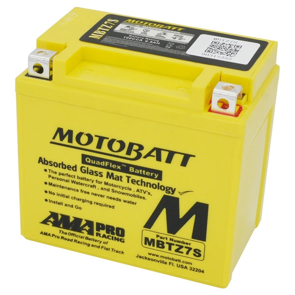 Motobatt Quadflex AGM Battery (365002)