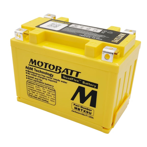 Motobatt Quadflex AGM Battery (365004)