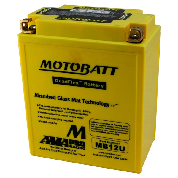 Motobatt Quadflex AGM Battery (365006)
