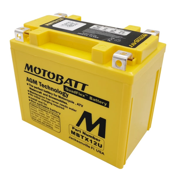 Motobatt Quadflex AGM Battery (365007)
