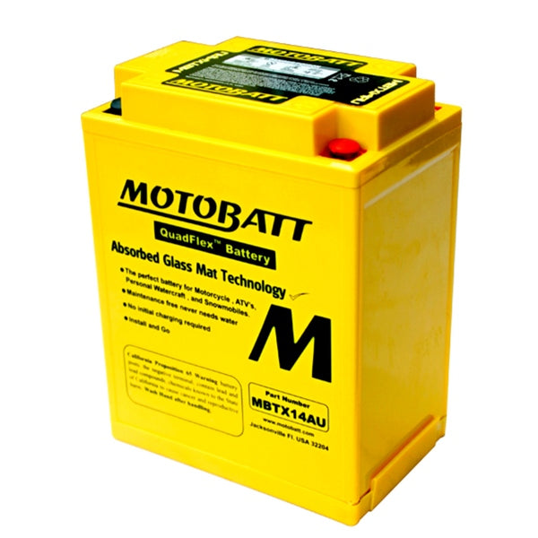 Motobatt Quadflex AGM Battery (365008)