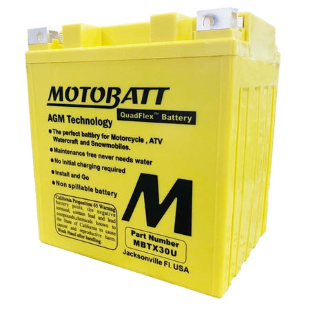 Motobatt Quadflex AGM Battery (365011)