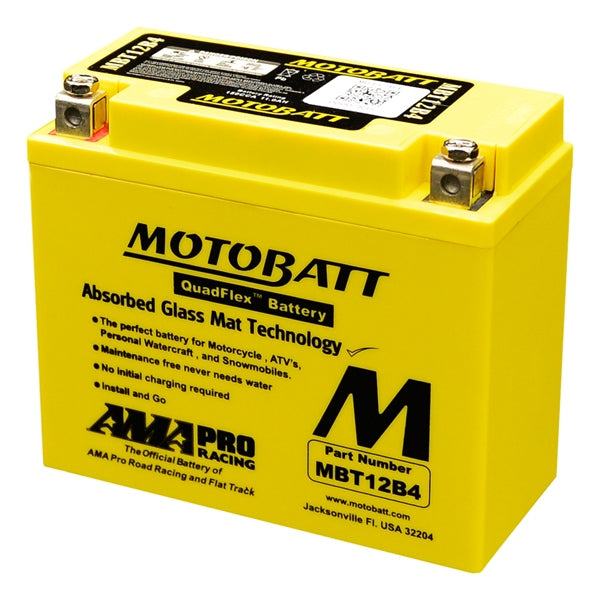 Motobatt Quadflex AGM Battery (365116)