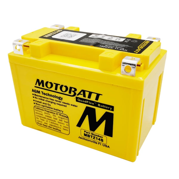Motobatt Quadflex AGM Battery (365118)