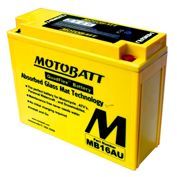 Motobatt Quadflex AGM Battery (365121)
