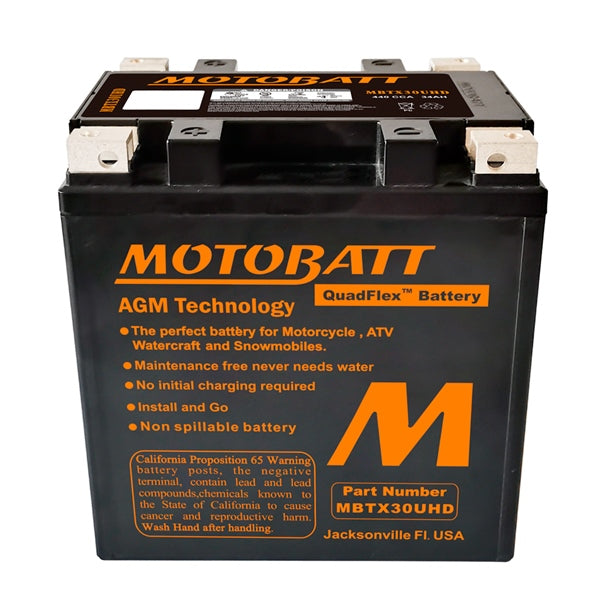 Motobatt Quadflex AGM Battery (365127)
