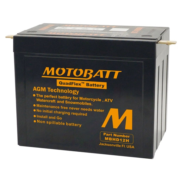 Motobatt Quadflex AGM Battery (365128)