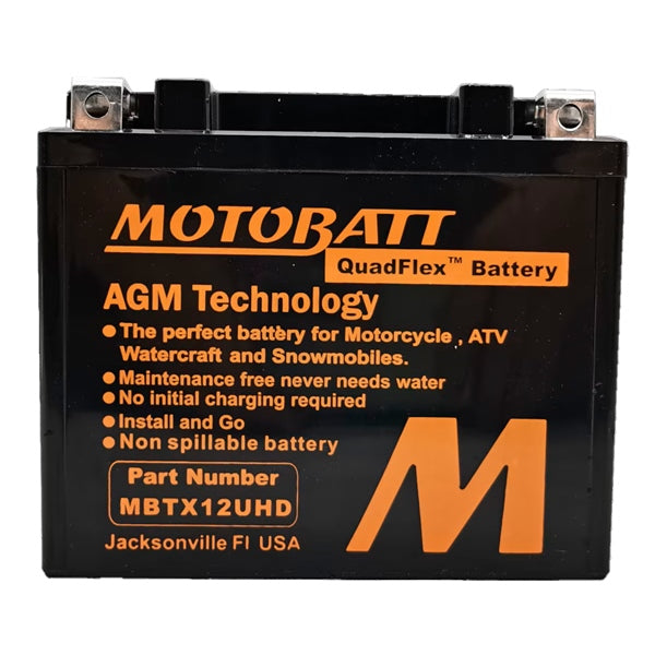 Motobatt Quadflex AGM Battery (365270)