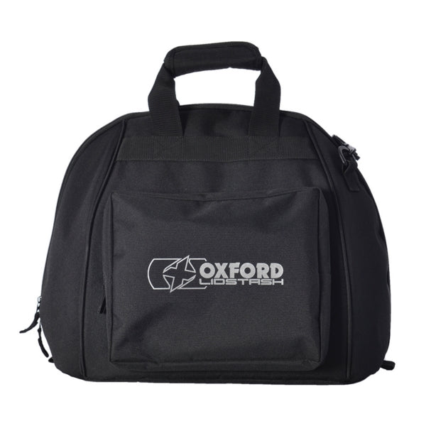 Oxford Products Lidstash Deluxe, Padded Helmet Carrier with Accessories Pouch (369569)