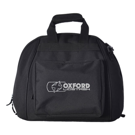 Oxford Products Lidstash Deluxe, Padded Helmet Carrier with Accessories Pouch (369569)