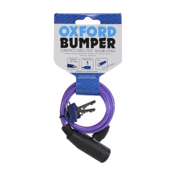 Oxford Products Bumper Cable Lock (370220)