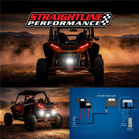 Straightline SmartWire Backup/Reverse Light Kit - Without Light (384523)