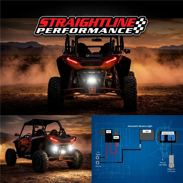 Straightline Ensemble de feux de recul SmartWire Premium - Avec lumière (384524)