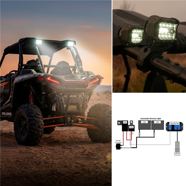 Straightline Premium SmartWire Backup/Reverse Light Kit - With Light (384526)