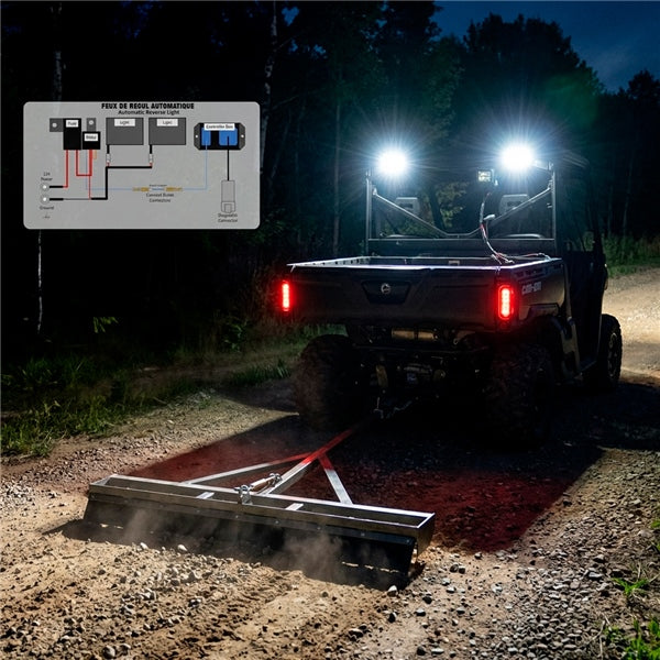 Straightline Premium SmartWire Backup/Reverse Light Kit - With Light (384531)