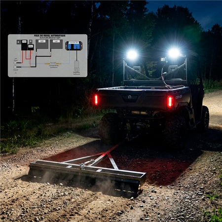 Straightline Premium SmartWire Backup/Reverse Light Kit - With Light (384531)