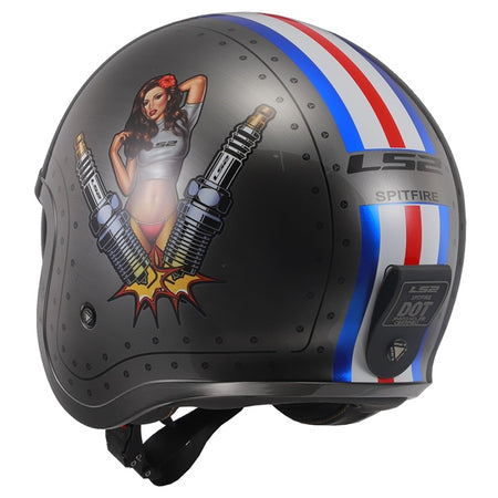LS2 Spitfire Open-Face Helmet (396444)