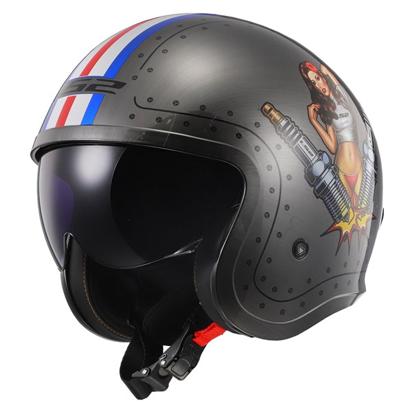 LS2 Spitfire Open-Face Helmet (396444)