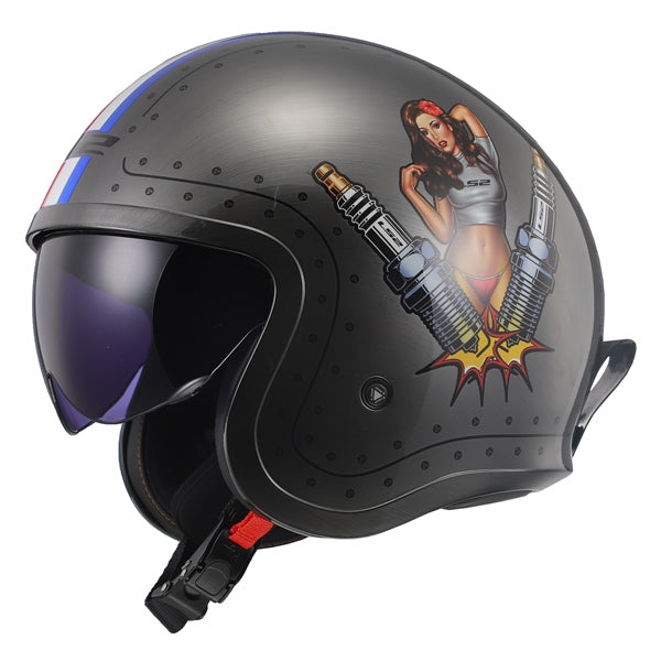 LS2 Spitfire Open-Face Helmet (396444)