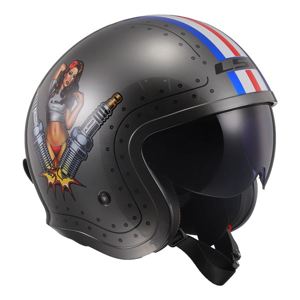 LS2 Spitfire Open-Face Helmet (396444)