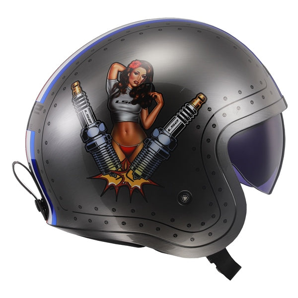 LS2 Spitfire Open-Face Helmet (396444)