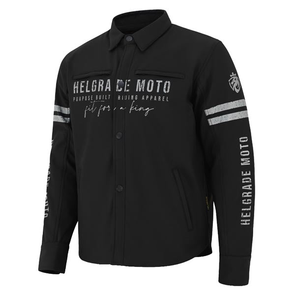 Helgrade Men's Hawke Stretch Poly Moto Shirt