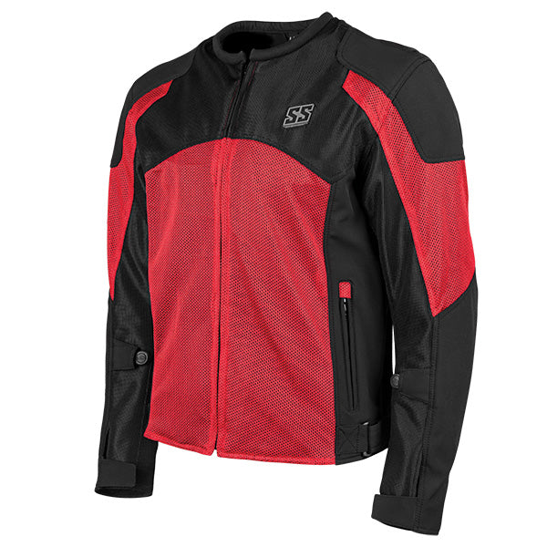Speed and Strength Men's Midnight Express Mesh Motorcycle Jacket
