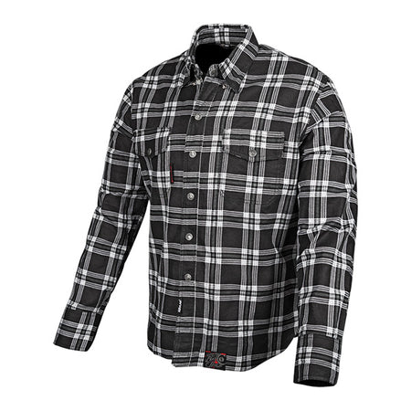 Chemise moto renforcée Speed ​​and Strength pour homme, modèle Nine Black