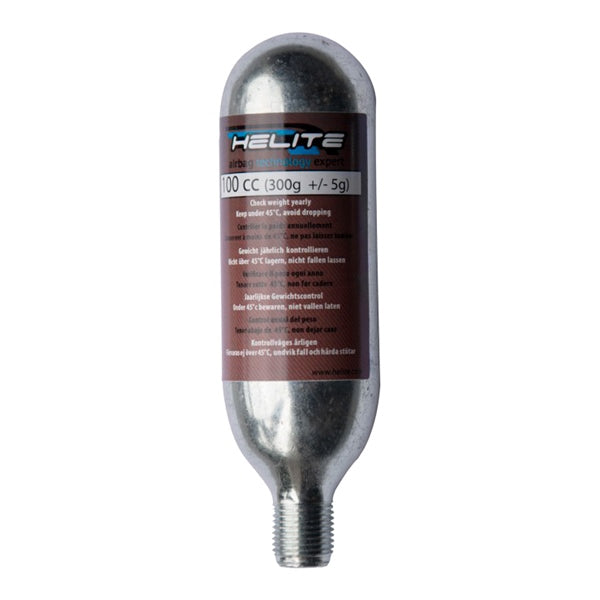 Helite CO2 Cartridge for Airbag Vest - 100cc (401610)