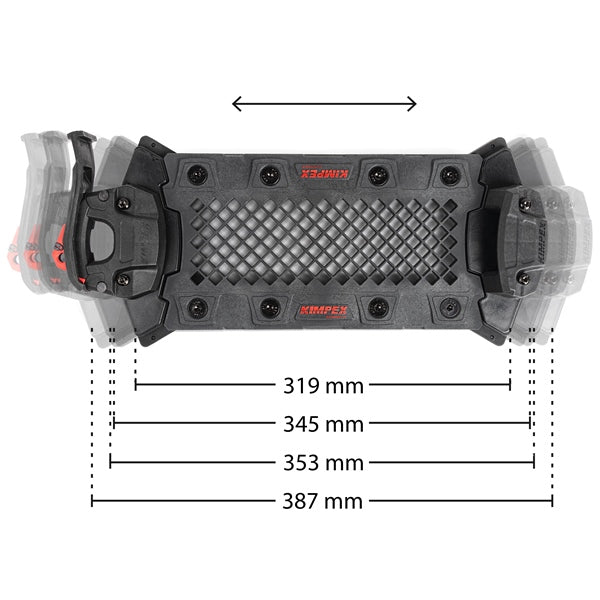 Kimpex Connect Multifunctional mounting and stacking support on gas tank for Kimpex Connect accessory (402223)