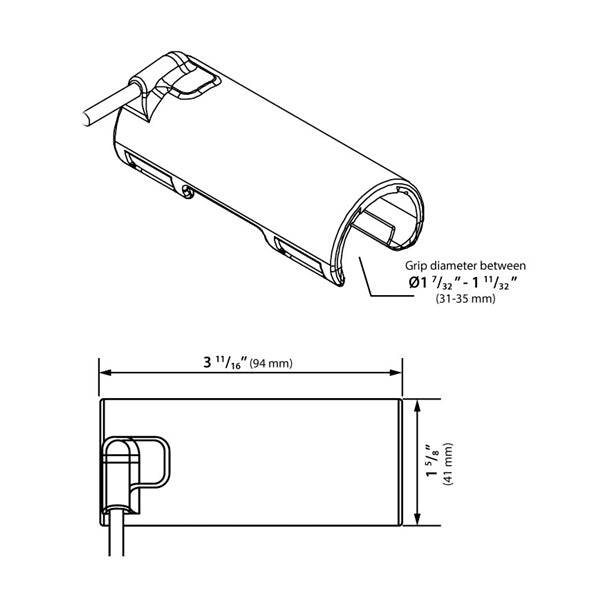 Koso Heated Clip-On X-Claws - USB power source (405047)