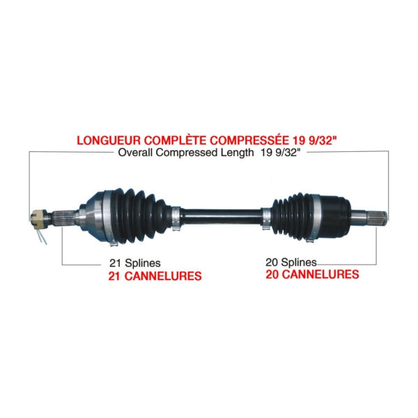 Kimpex HD Complete HD Axle (416497)