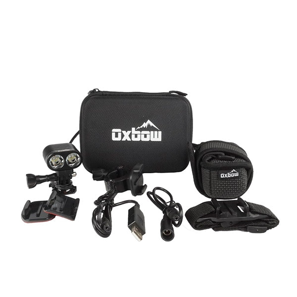 Oxbow Gear Voyager Mountain Bike Helmet Light Kit (429003)