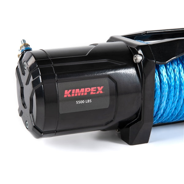 Kimpex 5500 lbs Winch IP 67 Kit with Synthetic Rope (458172)