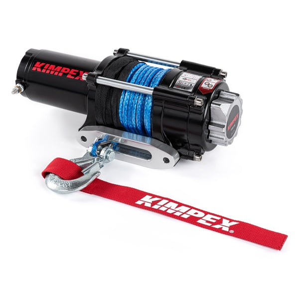 Kimpex 2500 lbs Winch IP 67 Kit with Synthetic Rope (458243)