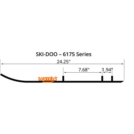 WOODYS Trail Blazer IV Carbide Runner (463107)
