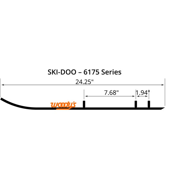 WOODYS Trail Blazer IV Carbide Runner (463107)