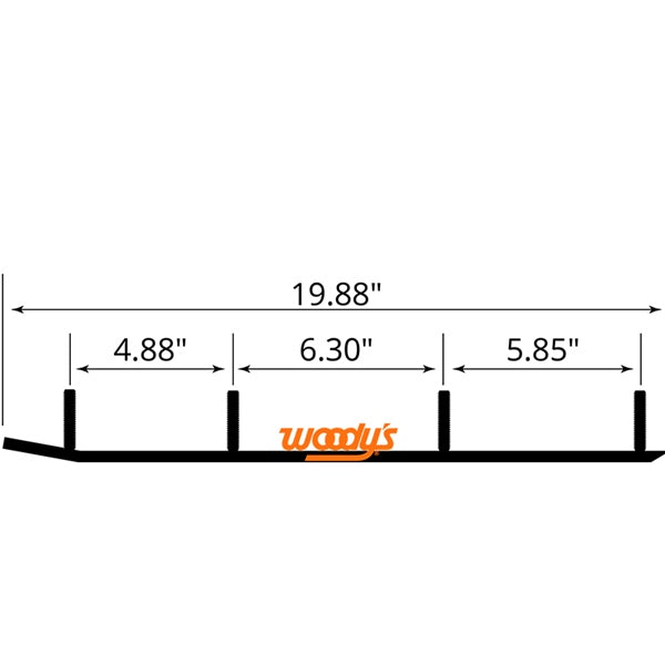 WOODYS Trail Blazer IV Carbide Runner (463247)