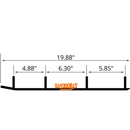 WOODYS Trail Blazer IV Carbide Runner (463247)