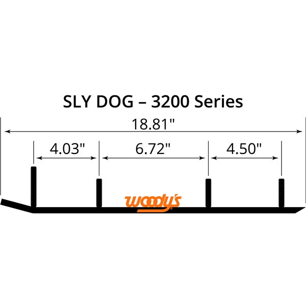 WOODYS Trail Blazer IV Carbide Runner (463268)