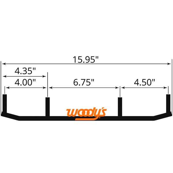 WOODYS Lisse au carbure standard (463272)