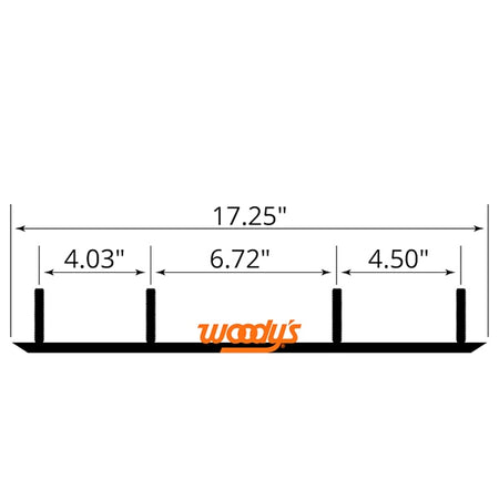 WOODYS Extender Trail III Carbide Runner (463286)