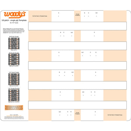 WOODYS 300S Template (463643)