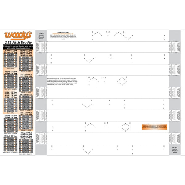 WOODYS 252T Template (463644)