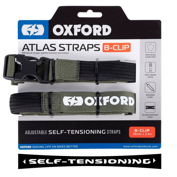 Oxford Products Atlas B-Clip Straps (470351)